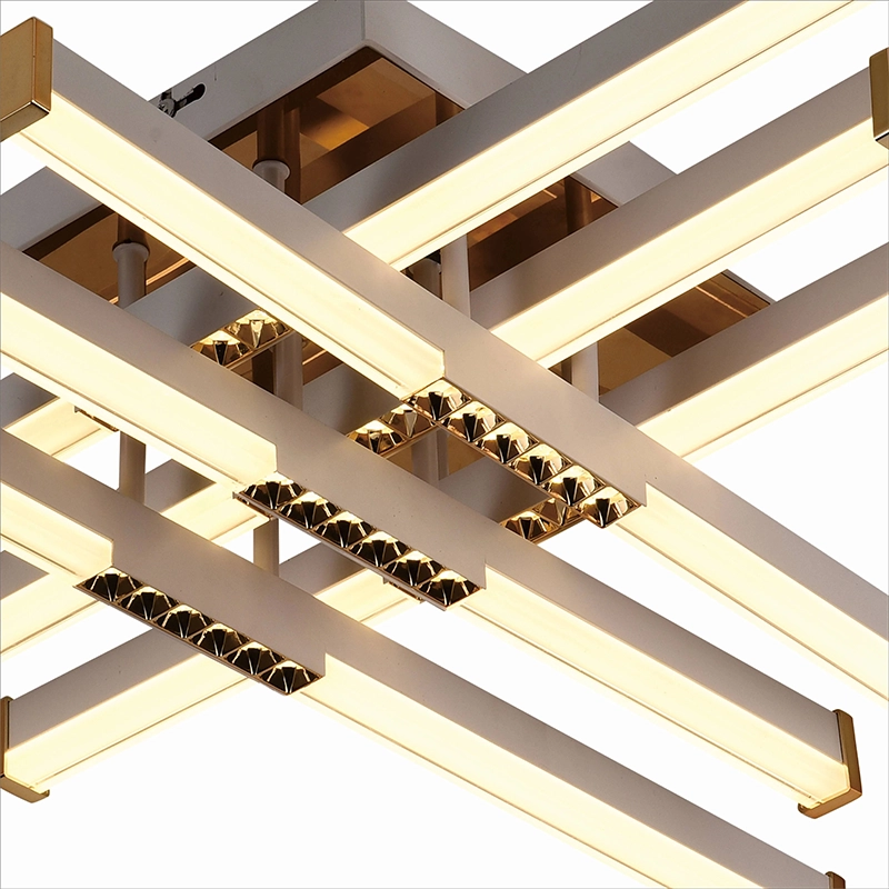 LED luster s diaľkovým ovládaním LT178/6WH, 84W, 6 prvkov, studené/teplé/neutrálne svetlo, stmievateľné, biely
