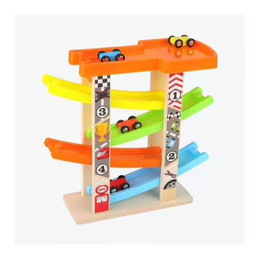 Trať so 4 poschodiami automobilov