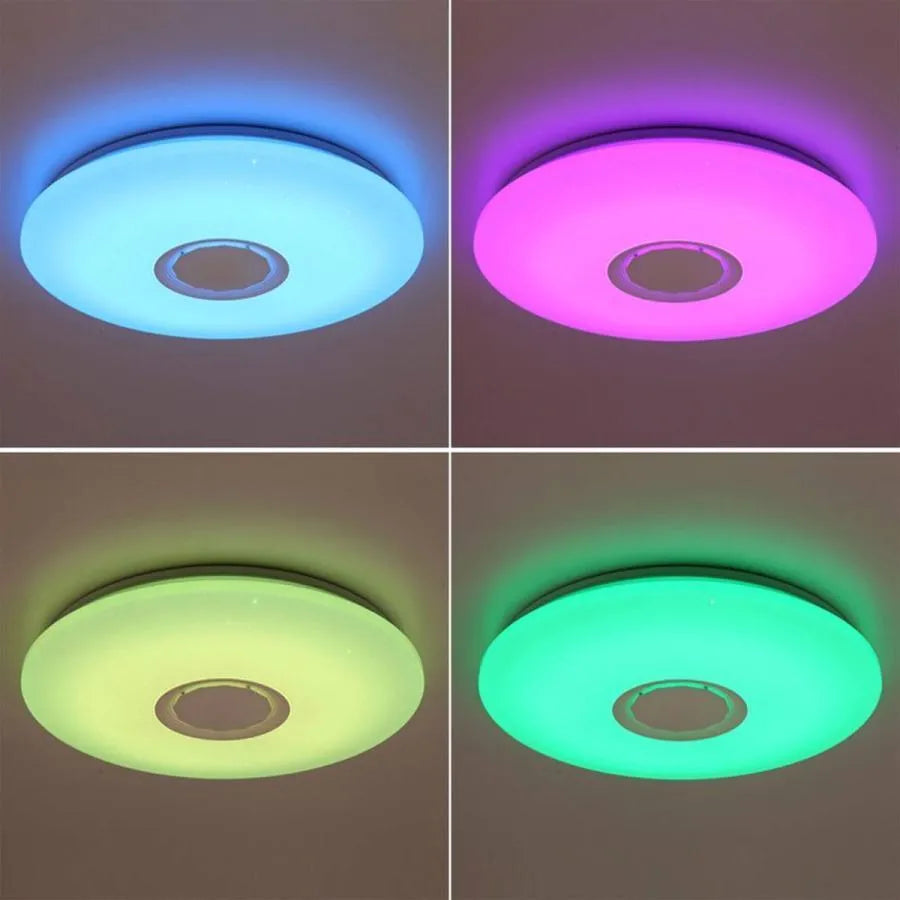 RGB LED strop s inteligentným diaľkovým ovládačom s 24 W biela hudba