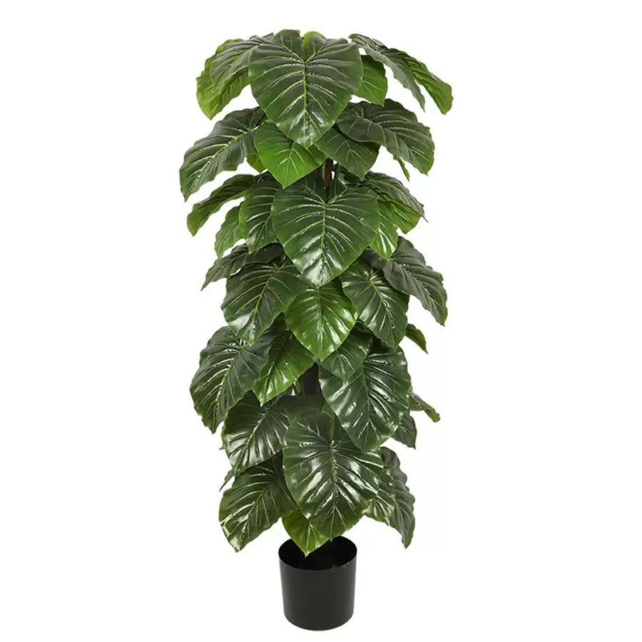 Philodendron Artificial Plant, č. 140 cm zelené kvetináče