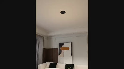 Lustra LED cu Telecomnda KARINA, 68W, 10 Elemente, Lumina Calda/Rece/Neutra, Dimabila, Auriu