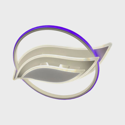 LED luster s diaľkovým ovládaním JARRIA 52W, studené/teplé/neutrálne/RGB svetlo, stmievateľné, biela