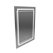 Zrkadlové LED obdĺžnikový obdĺžnik 50x70cm dotyk Koven deaktivujúci systém