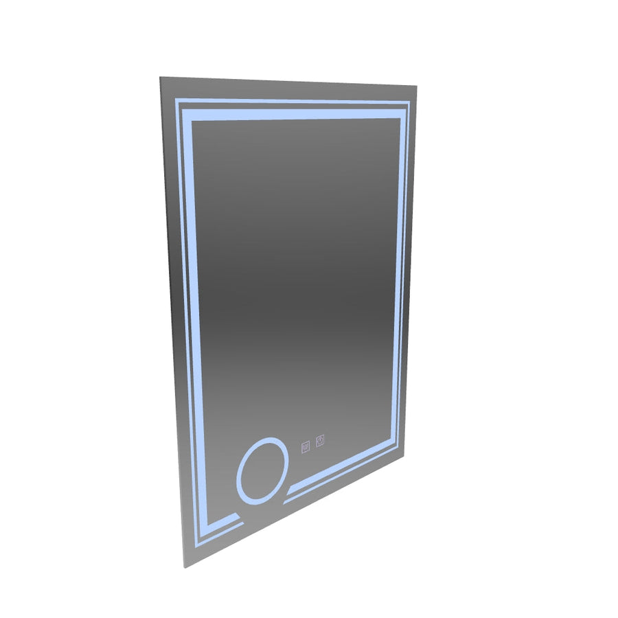 Zrkadlové obdĺžnikové obdĺžniky 60x80cm Magia Canto Touch System Dumable Defrition