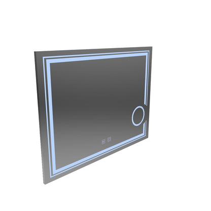 Zrkadlové obdĺžnikové obdĺžniky 80x60cm Magia essenza dotyk Domable Defrition System