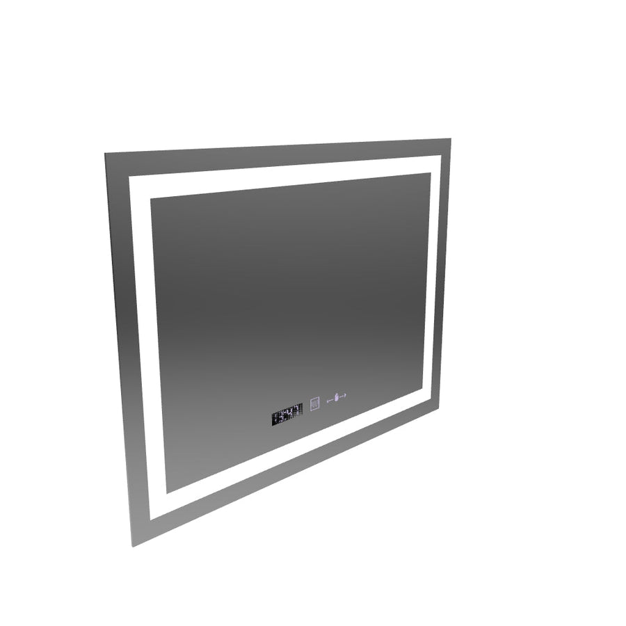 Obdĺžnikové LED zrkadlo 80x60cm Verite Motionglow MARCLELLL SMEABLE COLD DEFRAMENTING SYSTÉM