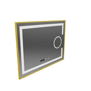 Zrkadlové obdĺžnikové obdĺžniky 50x70cm Eclat Motionglow Marcello Disping & Termeter Luba Cosmetica Dimabil