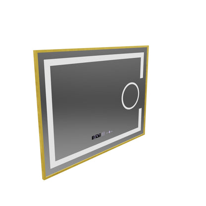 Zrkadlové obdĺžnikové obdĺžniky 50x70cm Eclat Motionglow Marcello Disping & Termeter Luba Cosmetica Dimabil