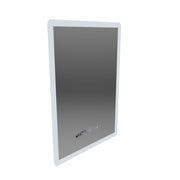 Obdĺžnikové LED zrkadlo 50x70cm Zampa Sensor Motionglow Marcello Clock Defrition System a Smoteble Therometer