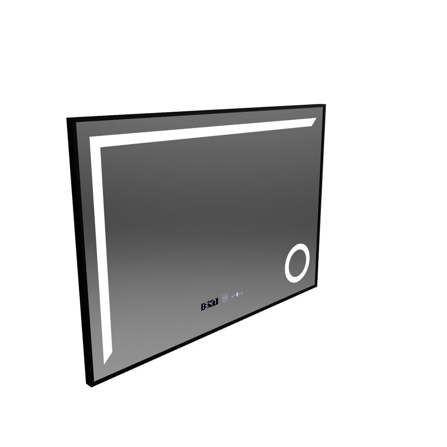 LED snímač snímača SOFIA SOFIA SOFIA S DIPROSTINGU DISTRATIONU FUNKCIA 110X65 CM Teplé/studené/neutrálne stmievacie svetlo, Rose Gold Brudhed rám, zbierka Marcello Funghi Collection