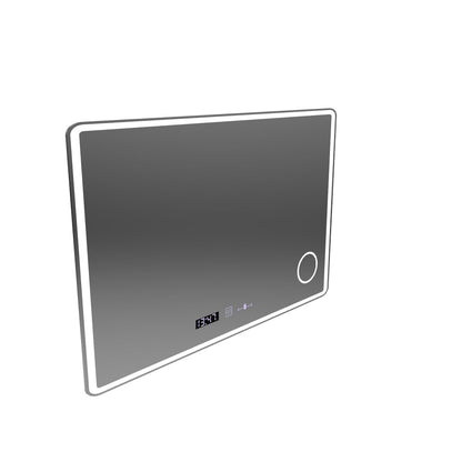 Zrkadlové obdĺžnikové obdĺžnikové 120x80cm Aura Riflesso poro Motionglow Marcello System Disabilities & Termometer Caimity of Cosmetic