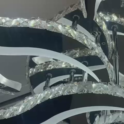 LED dióda LED s diaľkovým ovládaním, 300 W, smiešne, chróm