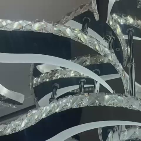 LED dióda LED s diaľkovým ovládaním, 300 W, smiešne, chróm