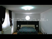 LED luster s diaľkovým ovládaním kvetu, 60 W, 5 okvetných lístkov, studené/horúce/neutrálne svetlo, nestabilné, biele