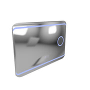 LED zrkadlo E30S/65X45, funkcia dotyku a odhmlievania, kozmetické svetlo, 65x45cm, studené svetlo 6000K