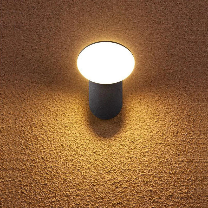 Vonkajšie LED nástenné svietidlo 24W, AX310/218WH, Priemer 22, Studené svetlo 3000K, IP65, Biele
