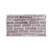 Sada 10d 3d samostatne šedá tehla z mäkkej peny, 77 cm x 70 cm x 6 mm