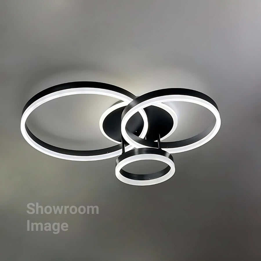 LED túžba s diaľkovým ovládaním Lilith 144W SMOLNABLE BLACK