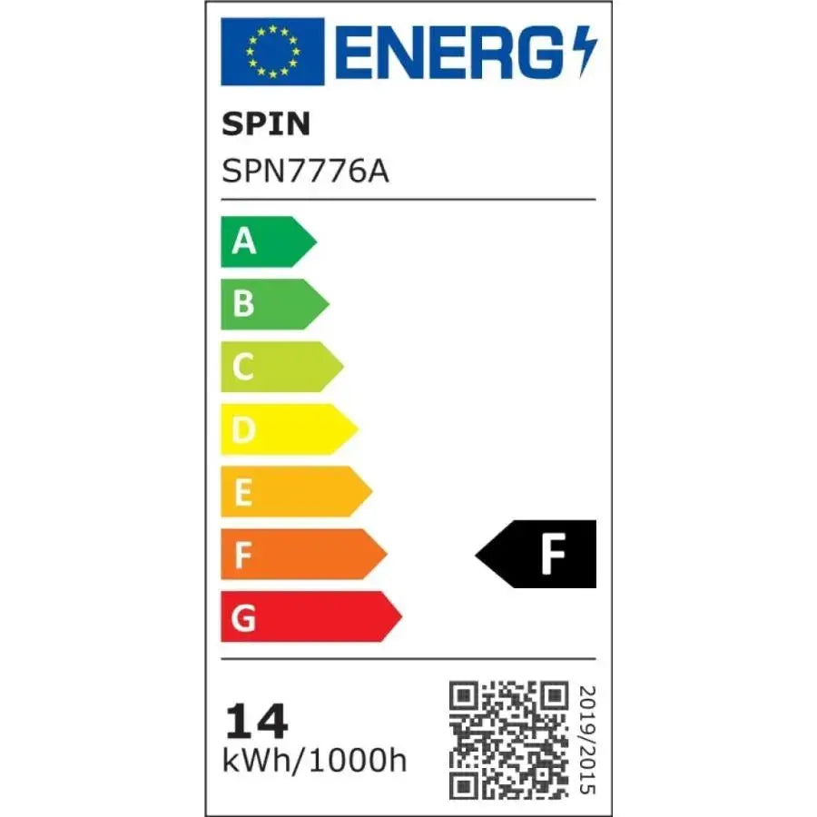 LED škvrna, 14W = 130 W, 6000K, zapustené, studené svetlo