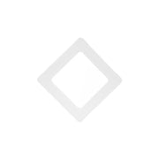 Aplikované miesto LED, 12W, 2700k, kov, biela