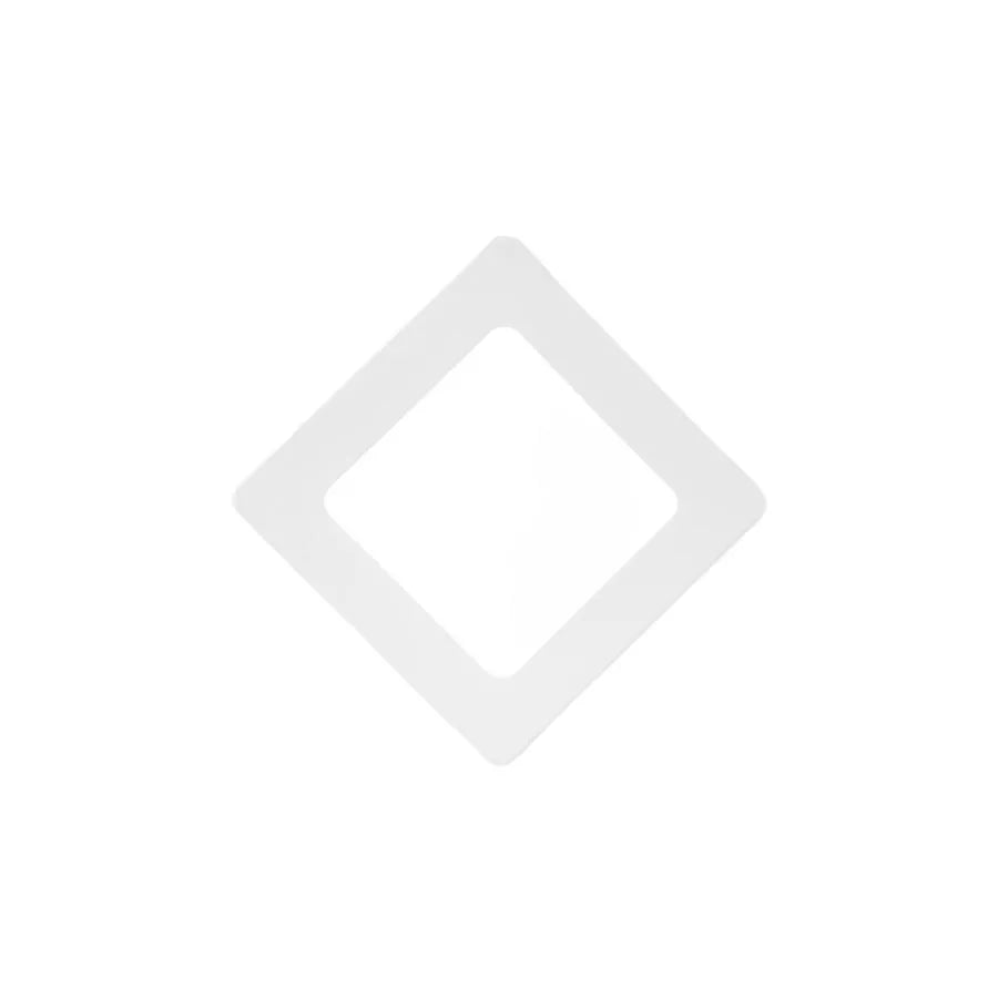 Aplikované miesto LED, 12W, 2700k, kov, biela