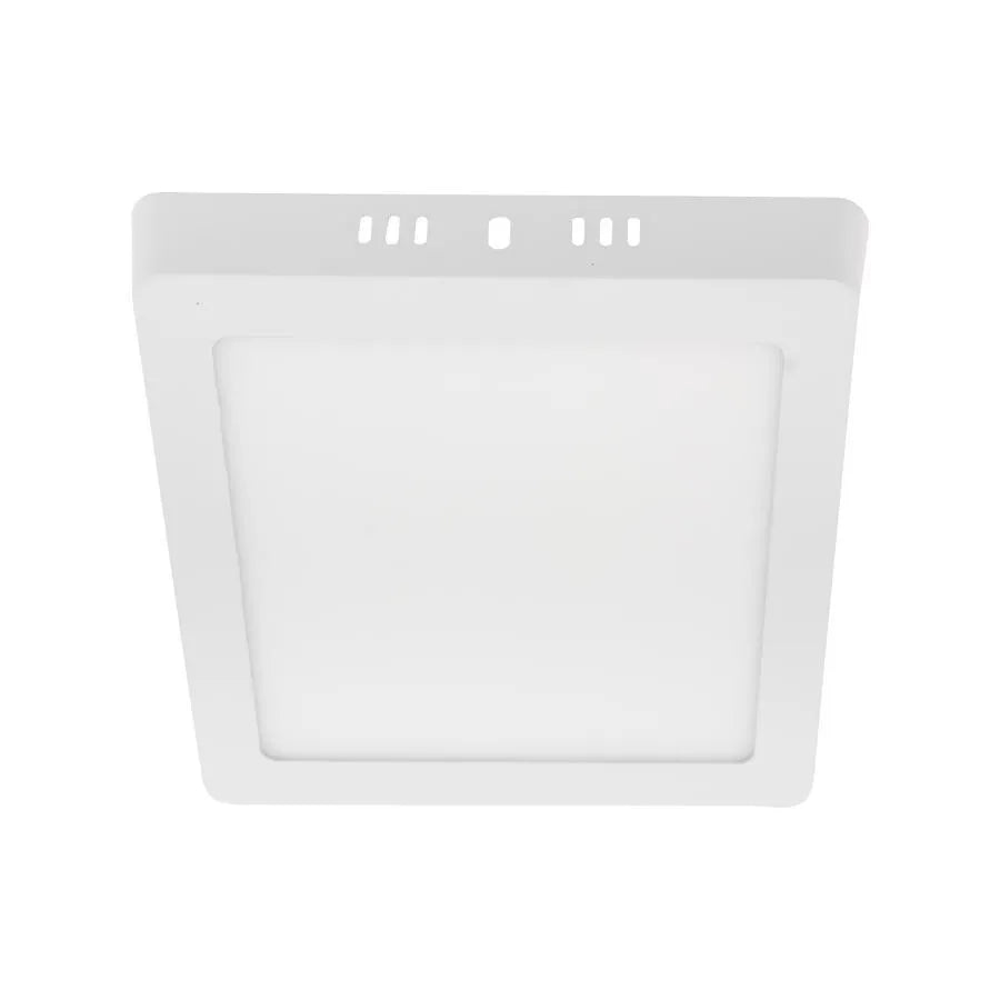 Aplikované miesto LED, 12W, 6400K, kov a akryl, biele