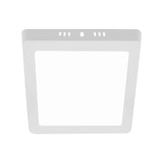 Aplikované miesto LED, 12W, 6400K, kov a akryl, biele