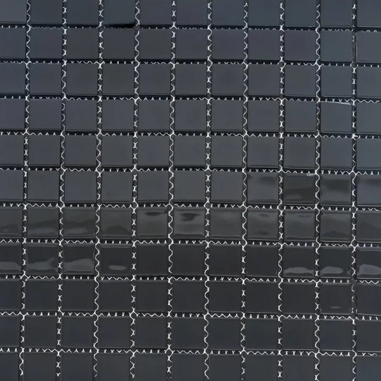 Samolepiaca 3D tapeta, 30 cm*30 cm*0,3 cm, sklo, čierna Predvolený názov Alessandro Design