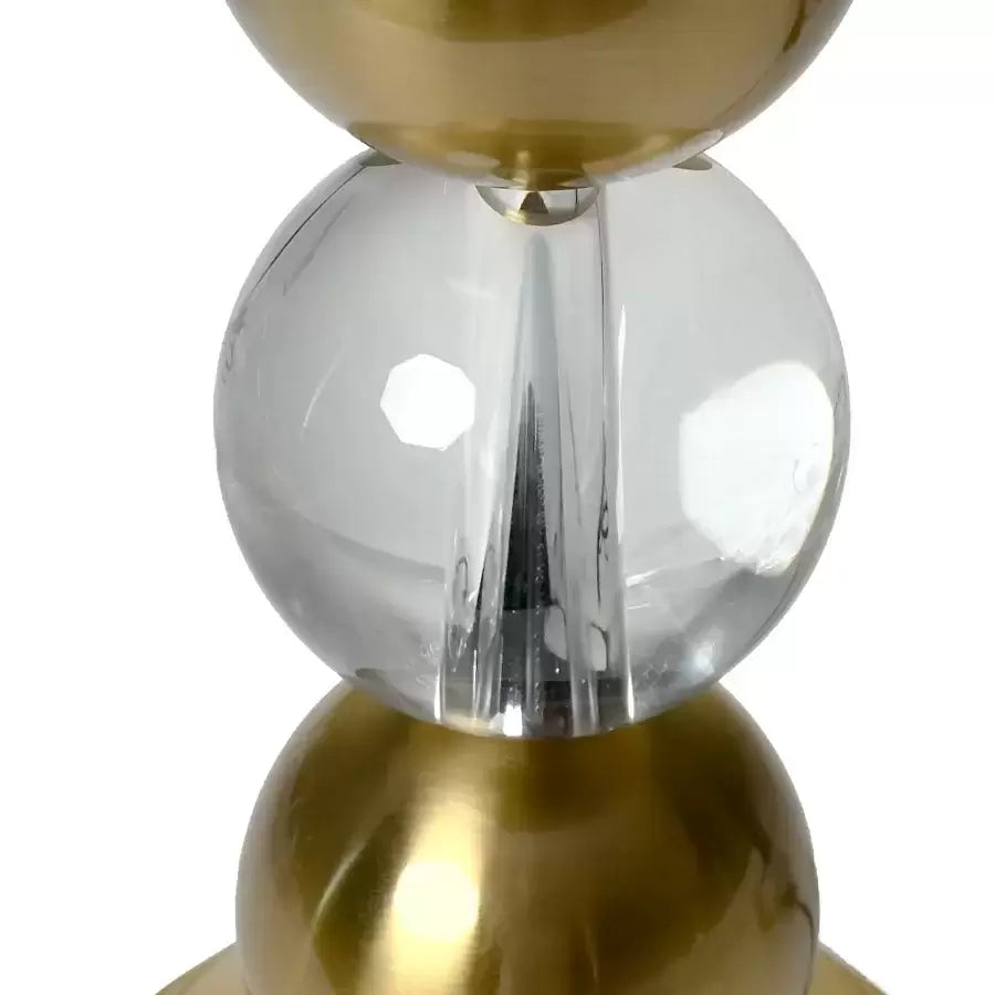 Lampa Eliel 1x E27 Zlatá biela