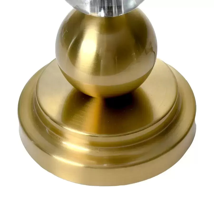 Lampa Eliel 1x E27 Zlatá biela