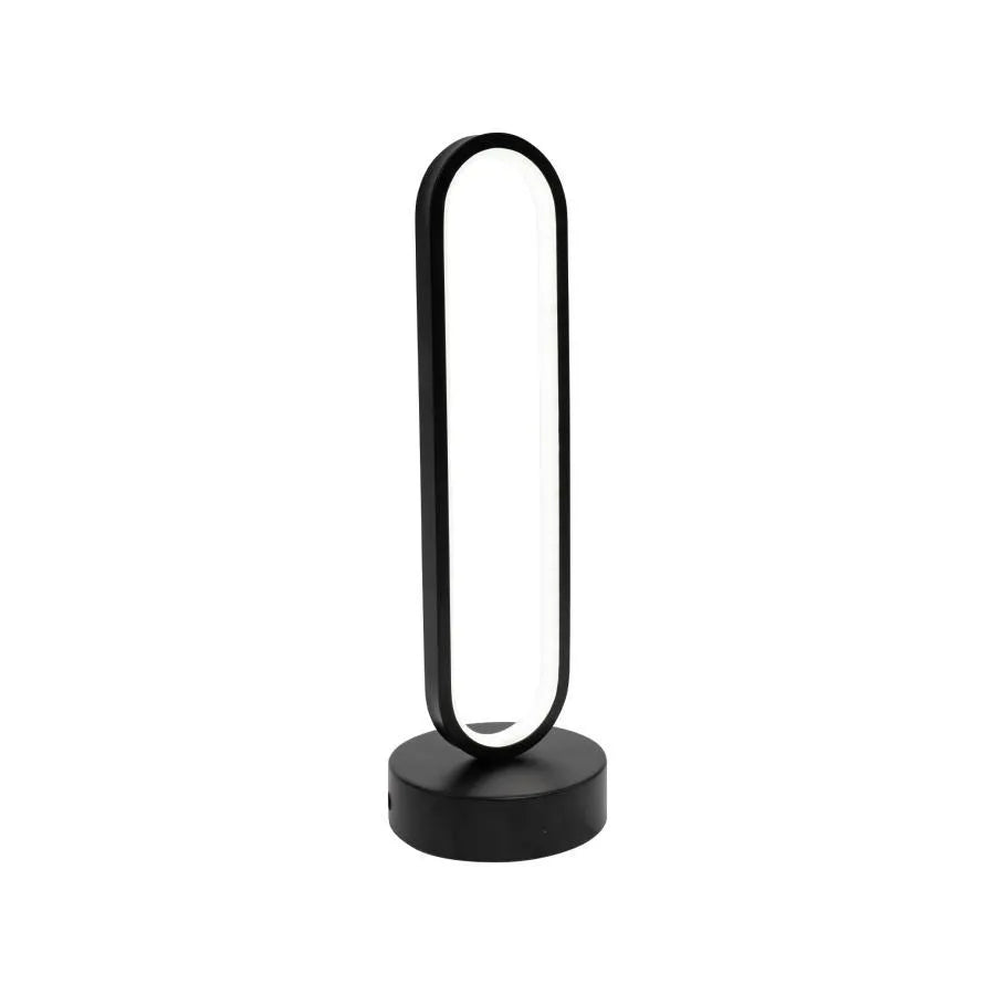 Lampa LED Creatoris, 30 W, studené/horúce/neutrálne svetlo, kov a akryl, čierna