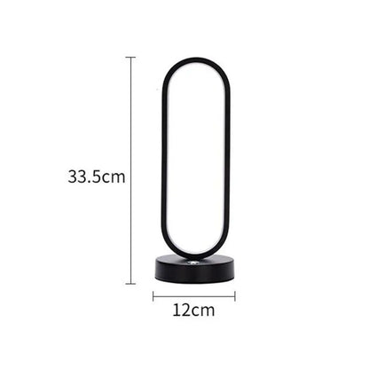 Lampa LED Creatoris, 30 W, studené/horúce/neutrálne svetlo, kov a akryl, čierna