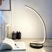 LED lampa nemis, 28W, studené/horúce/neutrálne svetlo, kov a akryl, čierna