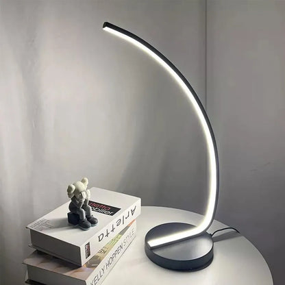 LED lampa nemis, 28W, studené/horúce/neutrálne svetlo, kov a akryl, čierna