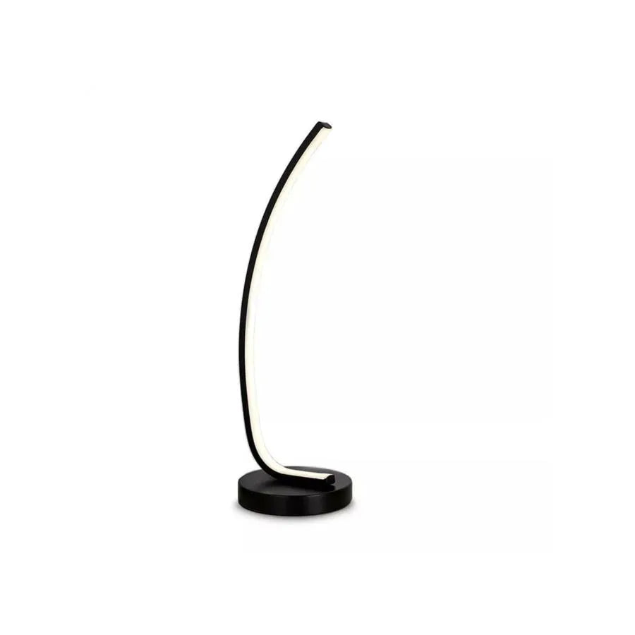 LED lampa nemis, 28W, studené/horúce/neutrálne svetlo, kov a akryl, čierna