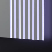 Zrkadlo LED obdĺžnikový 80x60cm Infinity Frame Základný dotyk