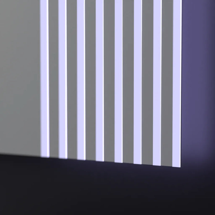 Zrkadlo LED obdĺžnikový 80x60cm Infinity Frame Základný dotyk