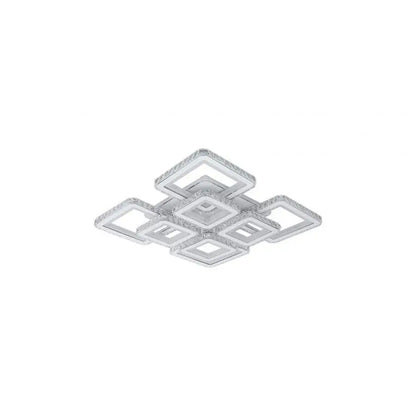 LED luster s diaľkovým ovládaním Leila, 362W, White, Daisy, RGB