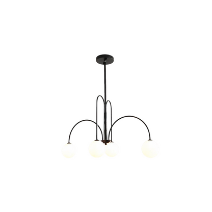 Luster Torino, 5*e27, čierny, kov