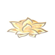 LED luster s diaľkovým ovládaním LOTUS, 164 W, 9 okvetných lístkov, studené/horúce/neutrálne svetlo, nestabilné, biele