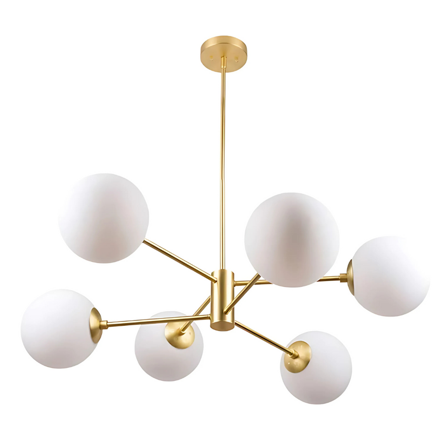 Lustra Matteo, 6x G9, Golden